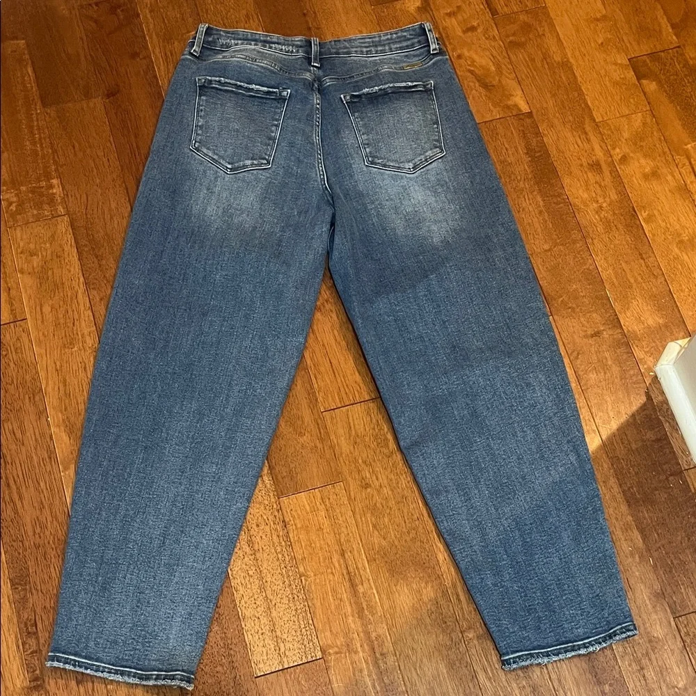 KanCan Women's Straight Leg Jeans in Dark Blue 11/29